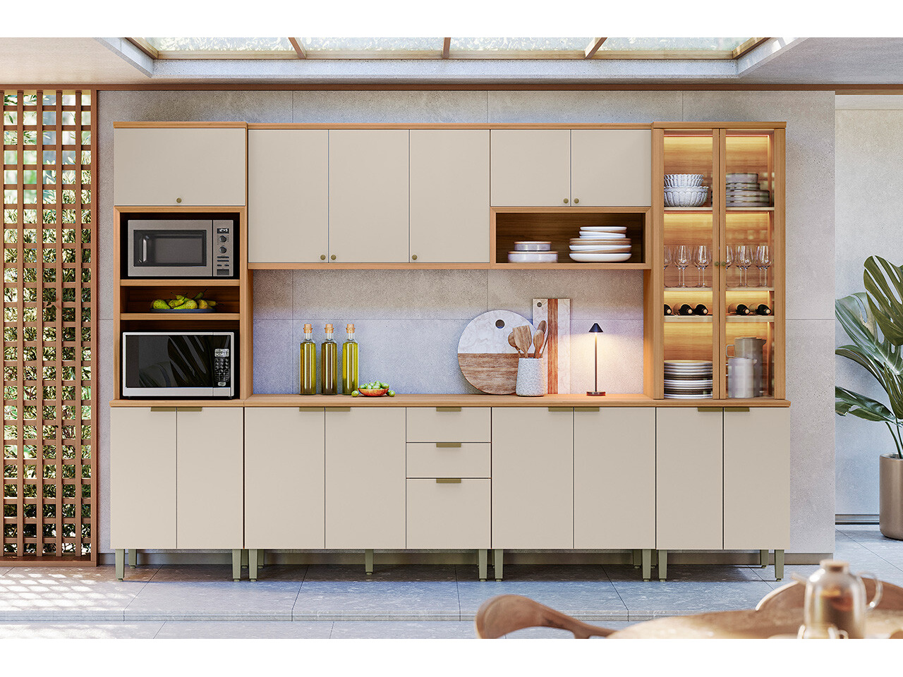 ambiente da linha Cozinha Selene