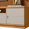 CONJUNTO RACK + PAINEL + 1 MODULO LATERAL OURO PRETO