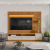 CONJUNTO RACK + PAINEL + 1 MODULO LATERAL OURO PRETO